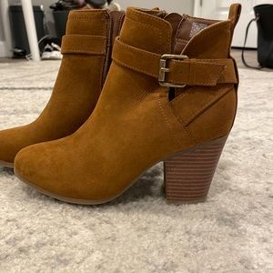 brown booties